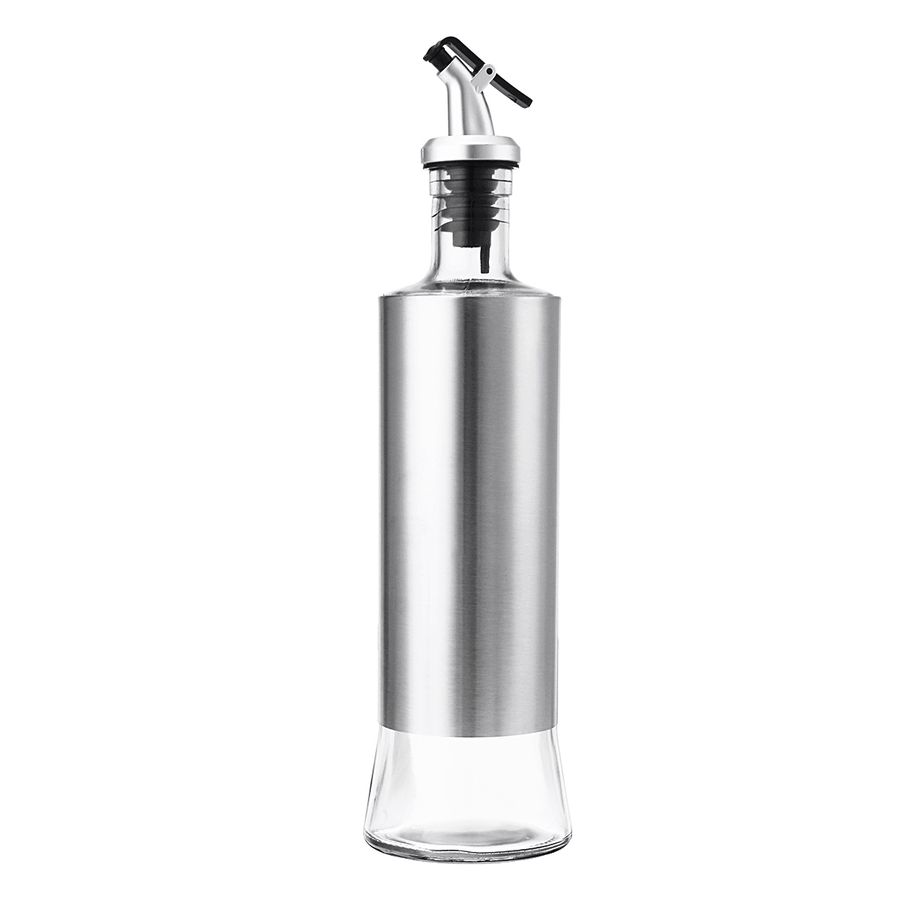 200/350/500Ml Home Oil Spray Glass Bottle Storage Spice Holder Vinegar Dispenser Kitchen Tool - MRSLM