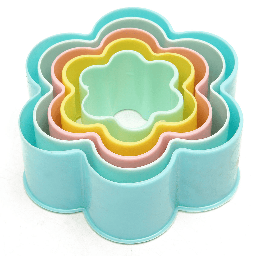 Plastic DIY Cookie Cutter Baking Biscuit Fondant Cake Sugarcraft Decorating Mold - MRSLM