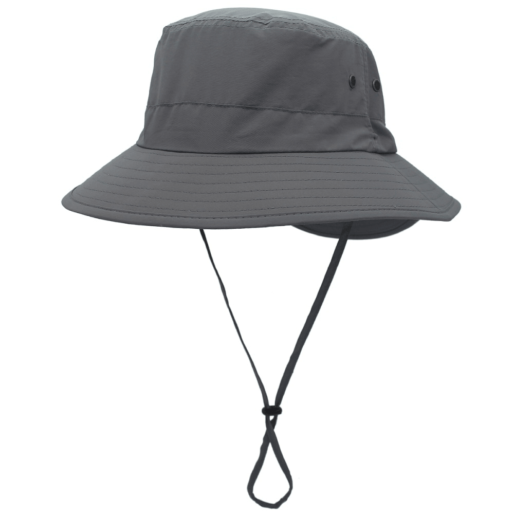 Men Women Casual Solid Color Fisherman Hat - MRSLM