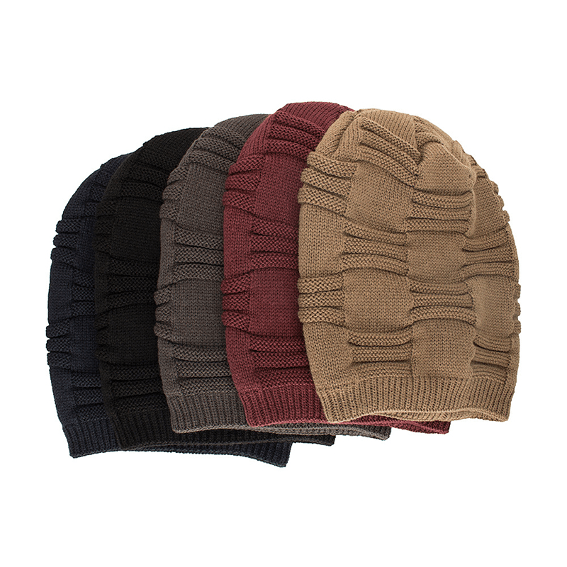 Winter plus Velvet Thicken Hedging Cap Knitted Beanie Hat - MRSLM