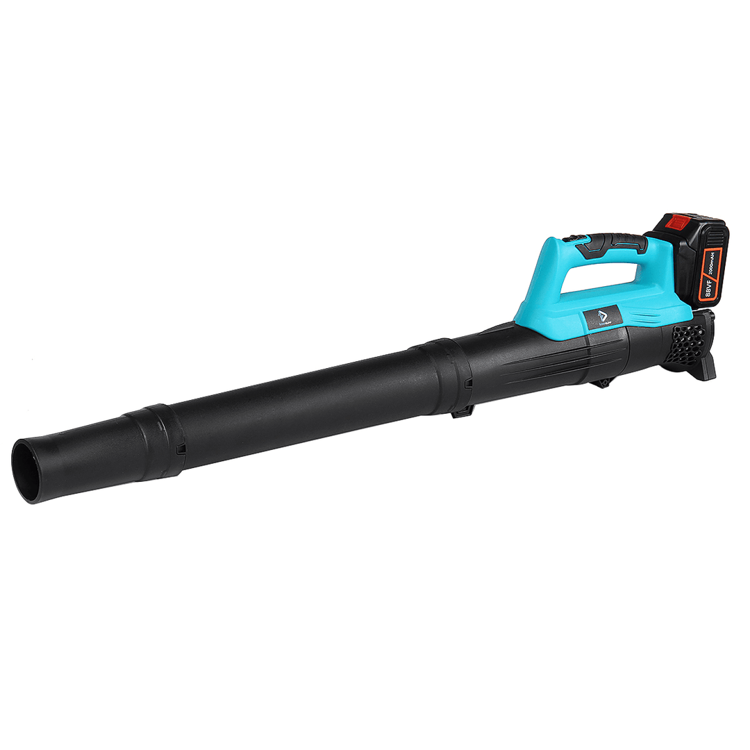 Doersupp Industry Electric Air Blower Cordless Collector Dust Leaf Blowing Tool W/ None/1Pc/2Pcs Battery - MRSLM