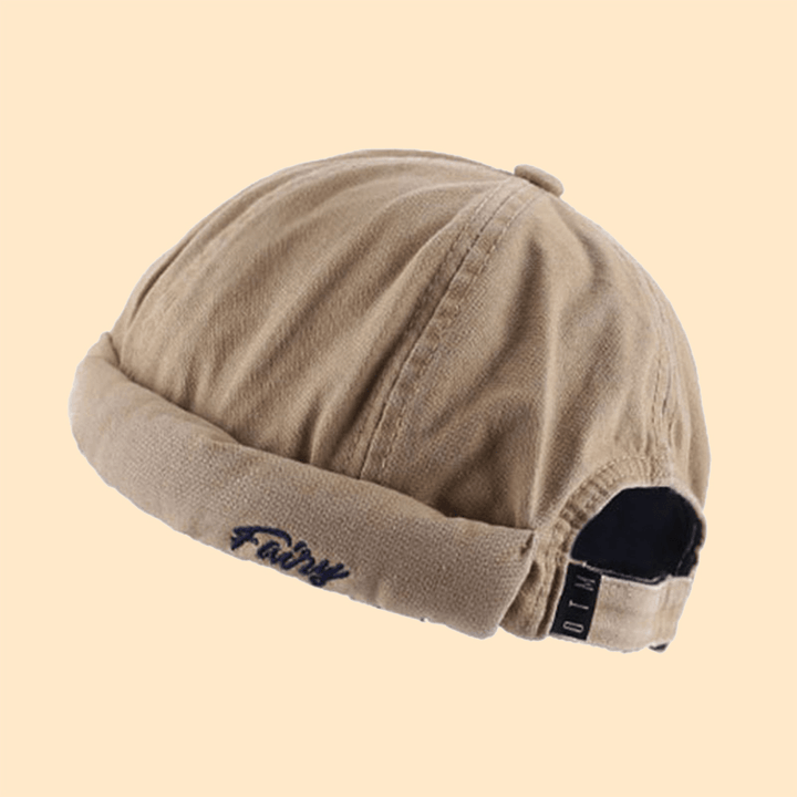 Men Women Cotton French Brimless Hat - MRSLM