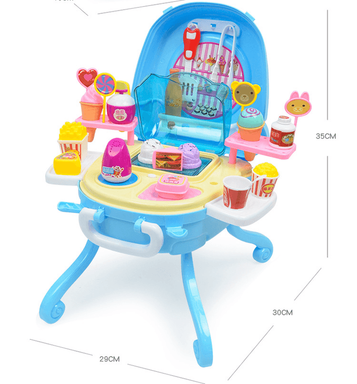 Simulation Dessert Station Children'S Play House Toy Set - MRSLM