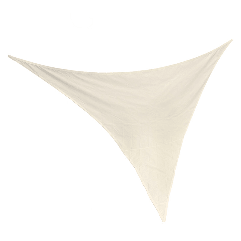 3.5M/11Ft Triangle Sun Shade Sail UV Water Resistant Canopy Patio Garden Tent Awning - MRSLM