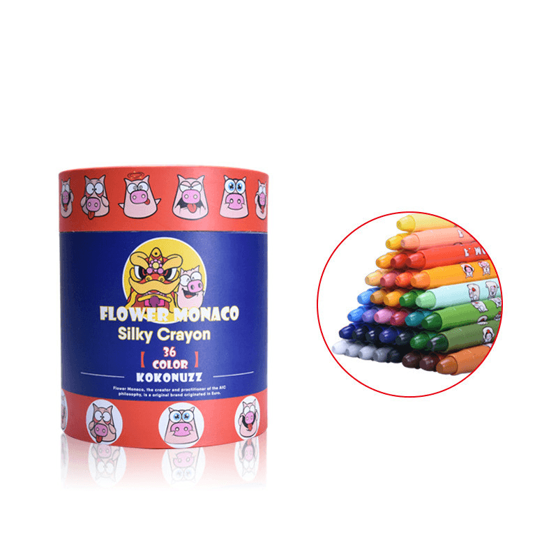 Washable Baby Rotating Mousse Crayon Set - MRSLM