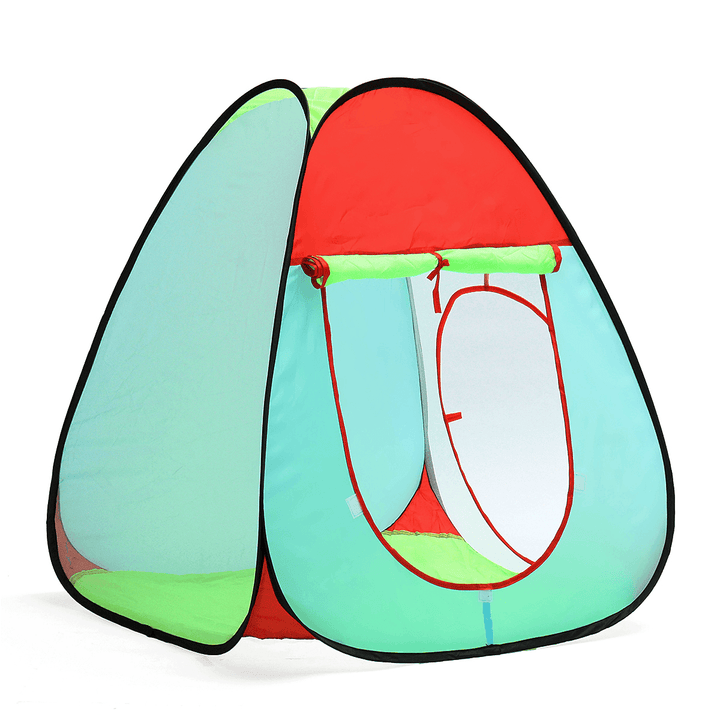 3In1 Foldable Portable Kids Play Tent Children Safty Waterproof Pop up Play House Tents Tunnel and Ball Pit Children Baby Indoor Outdoor Playhouse Tunnel Adventure Gifts Toy - MRSLM