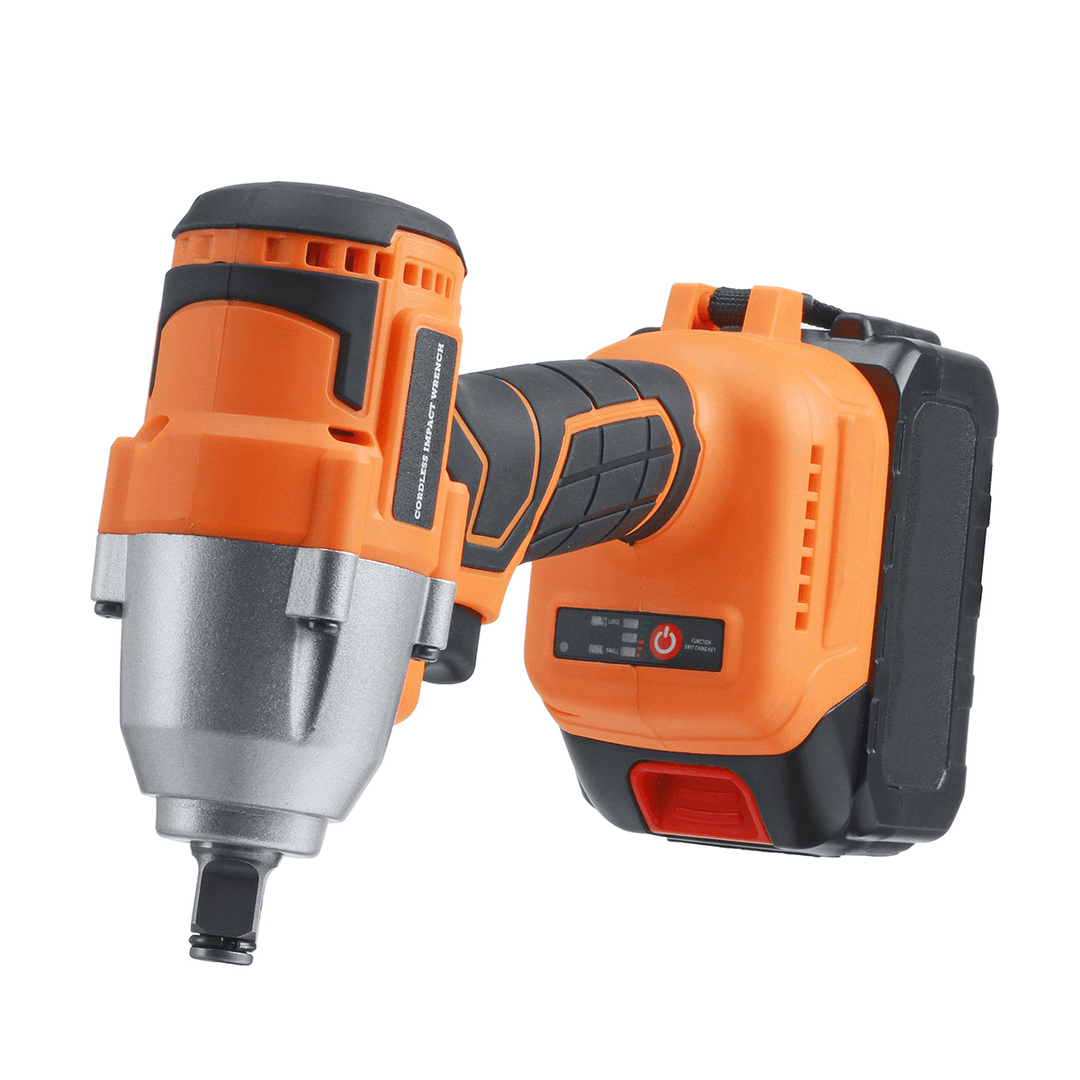 Cordless Electric Wrench Li-Ion Battery Power Wrench M10-M20 with Battery&Charger EU/US/AU Plug Also Adapted to Makita Battery - MRSLM