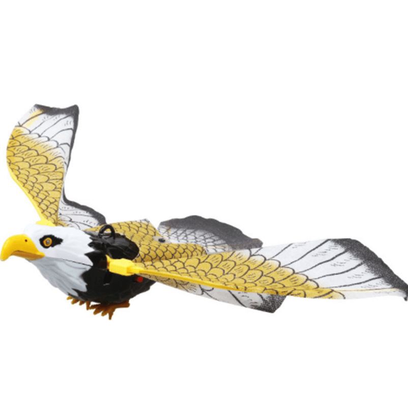 Simulation Electric Suspension Wire Eagle Glowing Music Flying Eagle - MRSLM