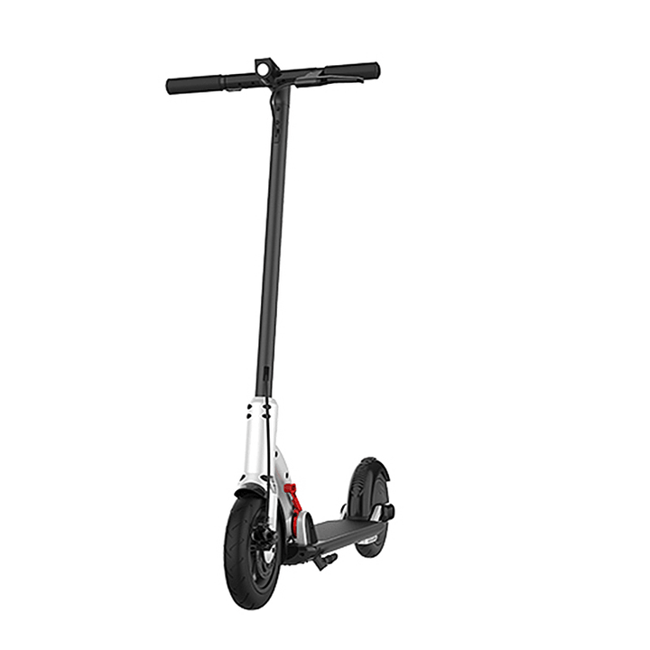 NEXTDRIVE N-4A 350W 7.8Ah 36V 8.5Inch White Folding Electric Scooter 26Km/H Top Speed 30Km Mileage Range Double Brake System Waterproof Scooter Max Load 100Kg - MRSLM