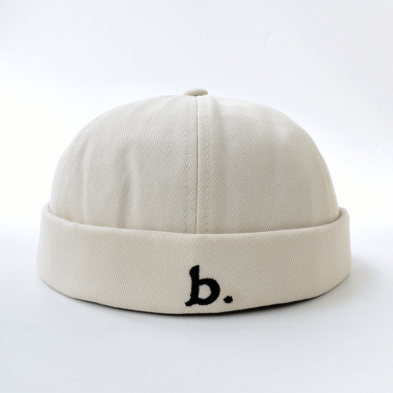 Solid Color Borderless Landlord Hat - MRSLM