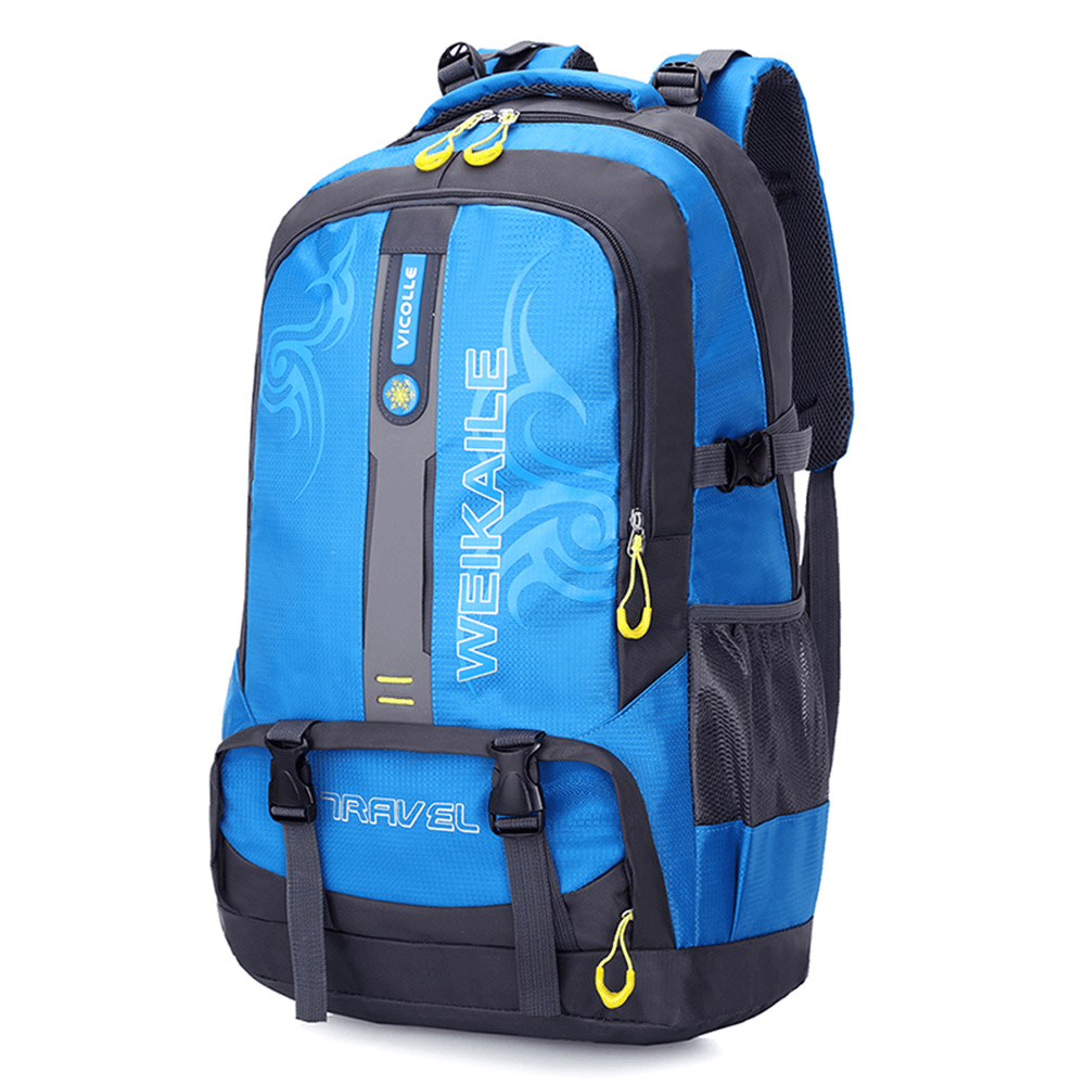 50L Climbing Backpack Waterproof Sports Travel Hiking Shoulder Bag Portable Unisex Rucksack - MRSLM