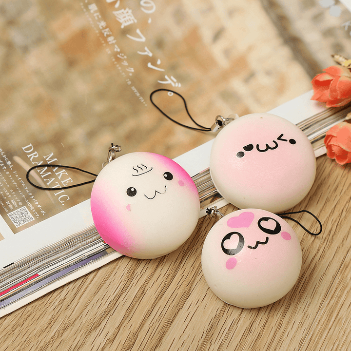 13PCS Simulated Bread Phone Pendant Phone Strap Cute Decoration - MRSLM