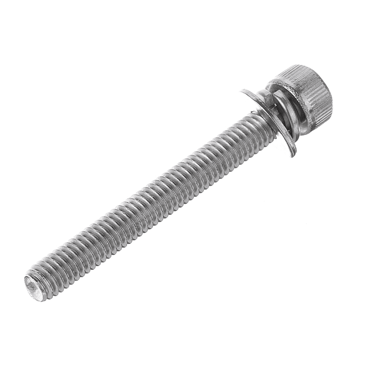 88Pcs M5 Hex Socket Knurled Cap Head Screw 304 Stainless Steel Bolt Assortment Set - MRSLM