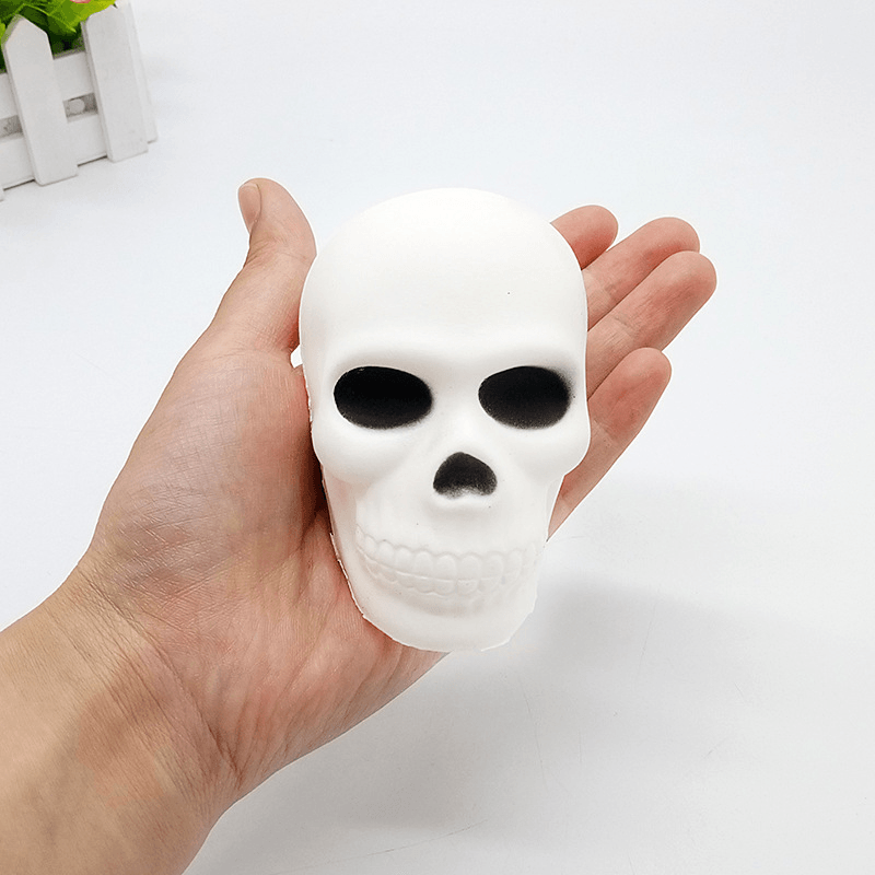 Funny Skull Scented Charm Slow Rising Children Interesting Anti-Stress Toys Squeeze Toys - MRSLM