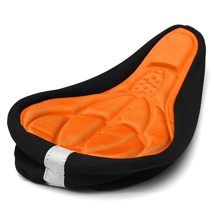 Outdoor Cycling 3D Bicycle Silicone Gel Pad Seat Saddle Cover Soft Cushion - MRSLM