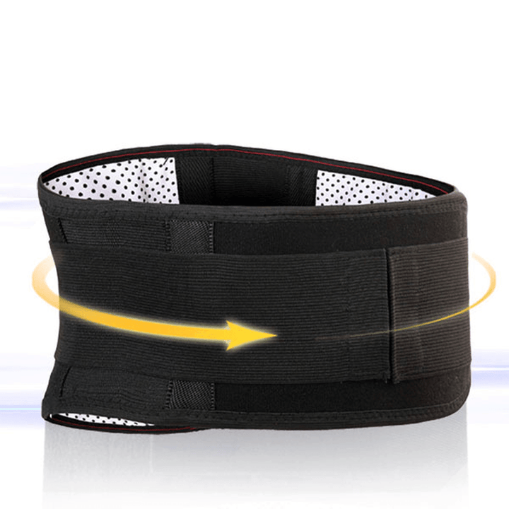 KALOAD Waist Protection Adjustable Lumbar Support Sports Exercise Belt Massager Fitness Protective Gear - MRSLM