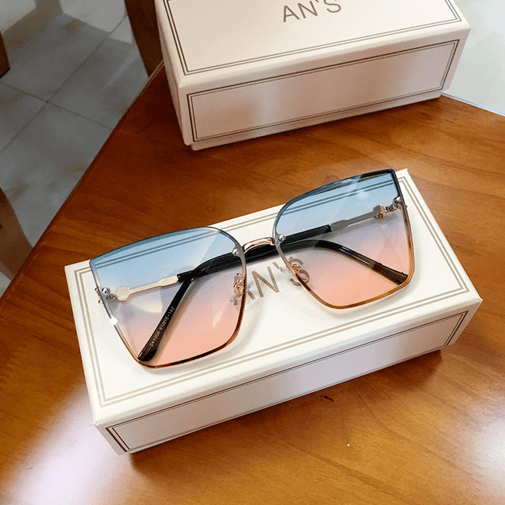 Women'S Anti-Uv Eyes Korean Style Sunglasses - MRSLM