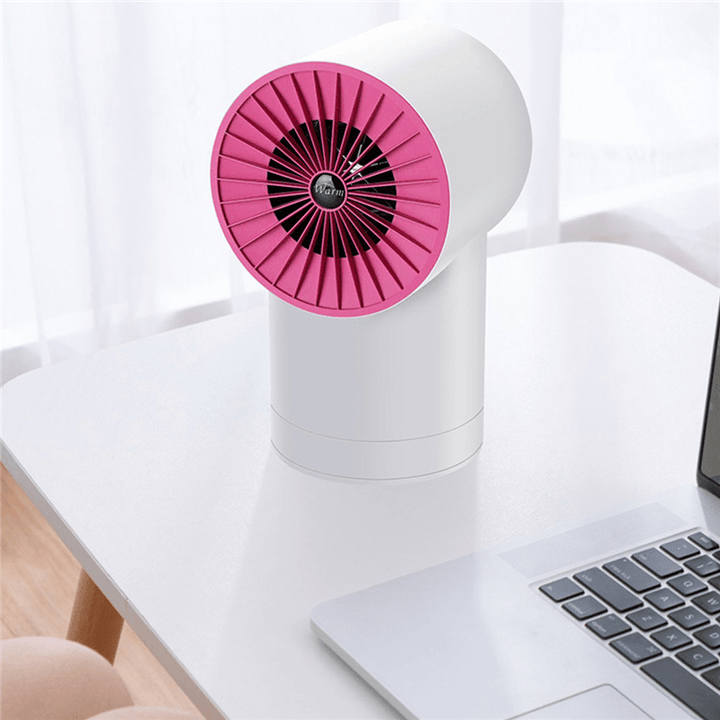 Mini Portable Electric Heater Desktop Home Dormitory Office Heater Shaking Head - MRSLM