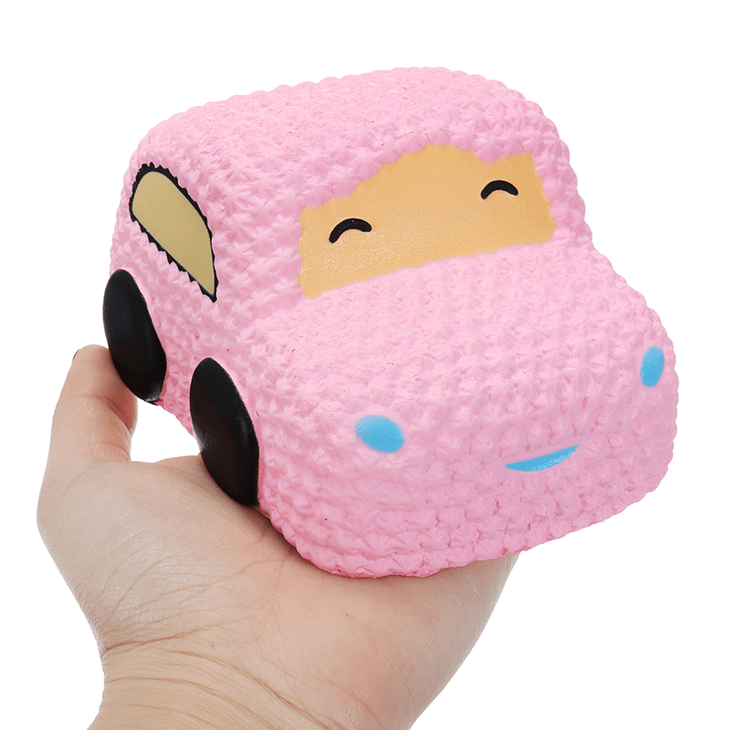 Squishy Car Racer Cake Soft Slow Rising Toy Scented Squeeze Bread - MRSLM