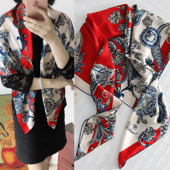 New Style Silk Scarf and Rich Cashew Nut Vine - MRSLM