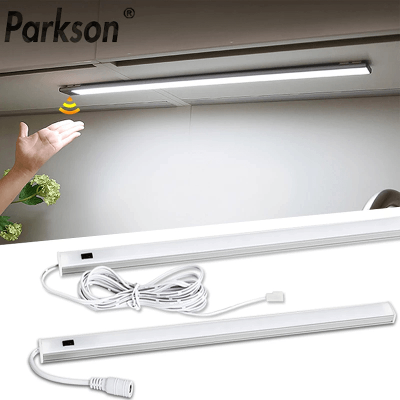 LED Cabinet Light Wireless Hand Sweep Closet Lamp Infrared Sensing Night Light Intellgent Induction Strip for Cabinet Wardorbe Kitchen Lighting - MRSLM