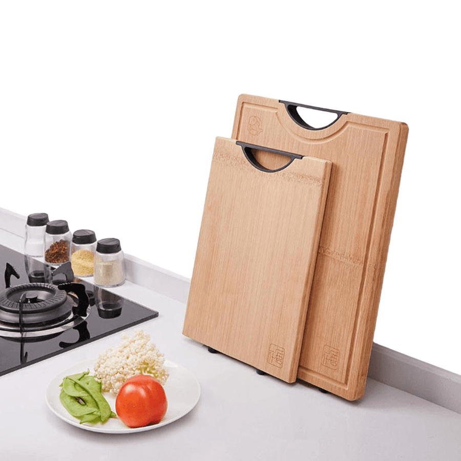 YIWUYISHI Bamboo Cutting Board Chopping Blocks Tool Bamboo Rectangle Chopping Board Kitchen Accessories from X - MRSLM