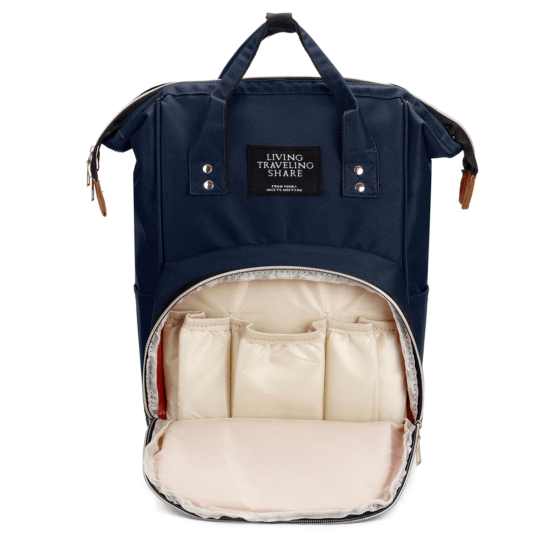 Large Multifunctional Baby Diaper Nappy Backpack Mummy Changing Bag Waterproof Bag - MRSLM
