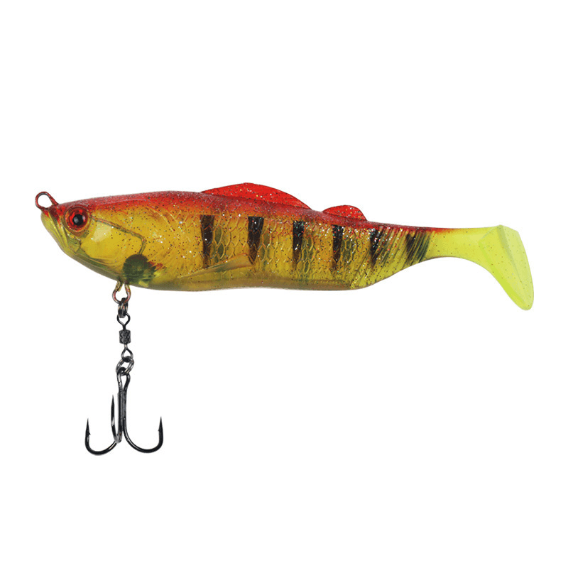 ZANLURE 1 Pcs 13Cm 25G Fishing Lures 3D Fish Eyes Luminous Striped Bass Artificial Hard Bait Fishing Tackle Accessories - MRSLM