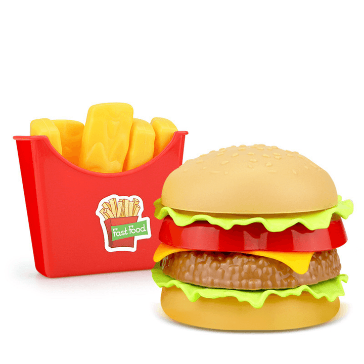 Cut Fruit Toy Steak Western Food Restaurant Hamburger - MRSLM