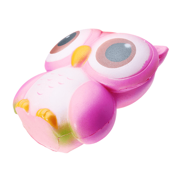 Galaxy Owl Squishy 12.5*12*7Cm Sweet Soft Slow Rising Collection Gift Decor Toy Original Packaging - MRSLM