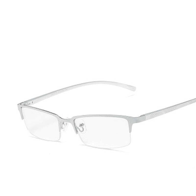 Metal Flat Mirror Retro Men'S Frame Goggles - MRSLM