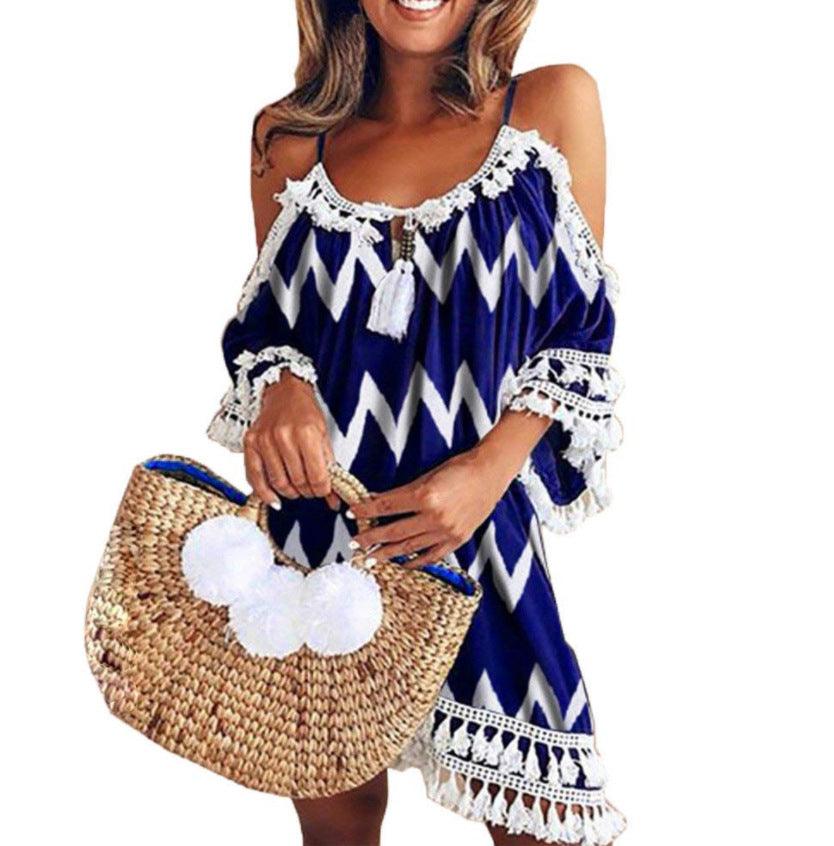 Bohemian print jumpsuit skirt - MRSLM