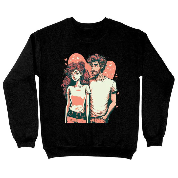 Love Print Sweatshirt - Romantic Crewneck Sweatshirt - Printed Sweatshirt - MRSLM