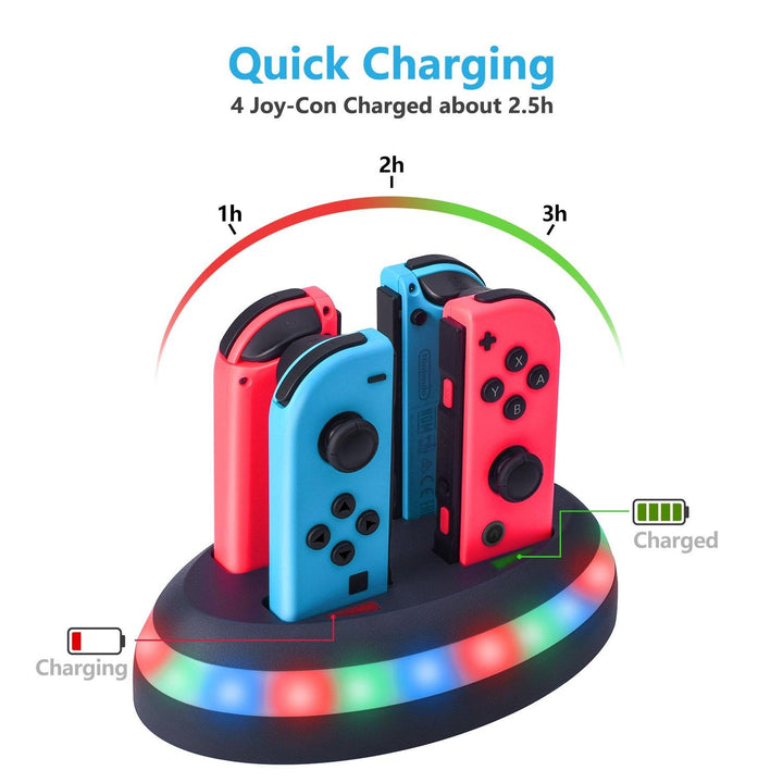 Gamepad Charging Stand (Black USB) - MRSLM