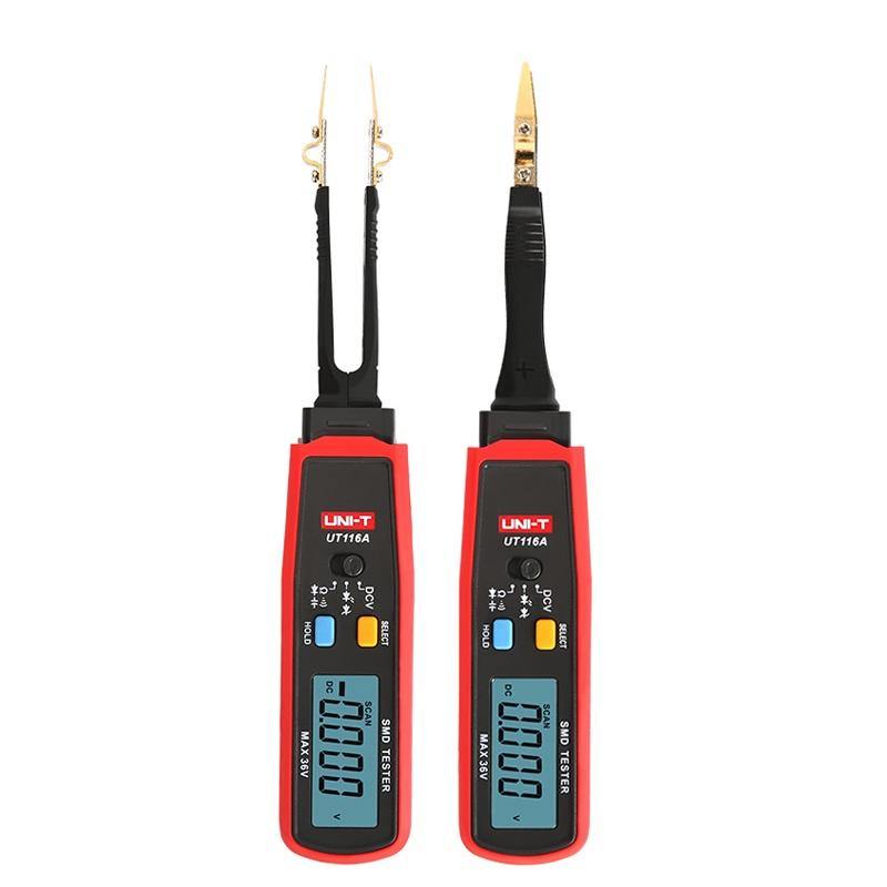 UNI-T SMD Multimeter UT116A UT116C Auto Range Resistance Capacitance Diode(RCD) LED Zener DCV Continuity Battery Tester Meter - MRSLM