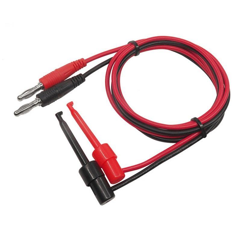 Cleqee P1039 4mm Banana Plug to Test Hook Clip Test Lead Cable For Multimeter - MRSLM