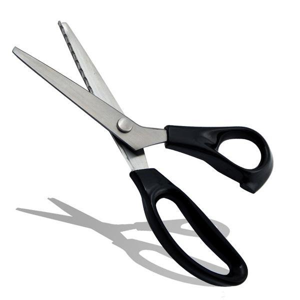 Pinking Shears Scissors Sewing Craft Upholstery Tailor Zig Zag Tool - MRSLM