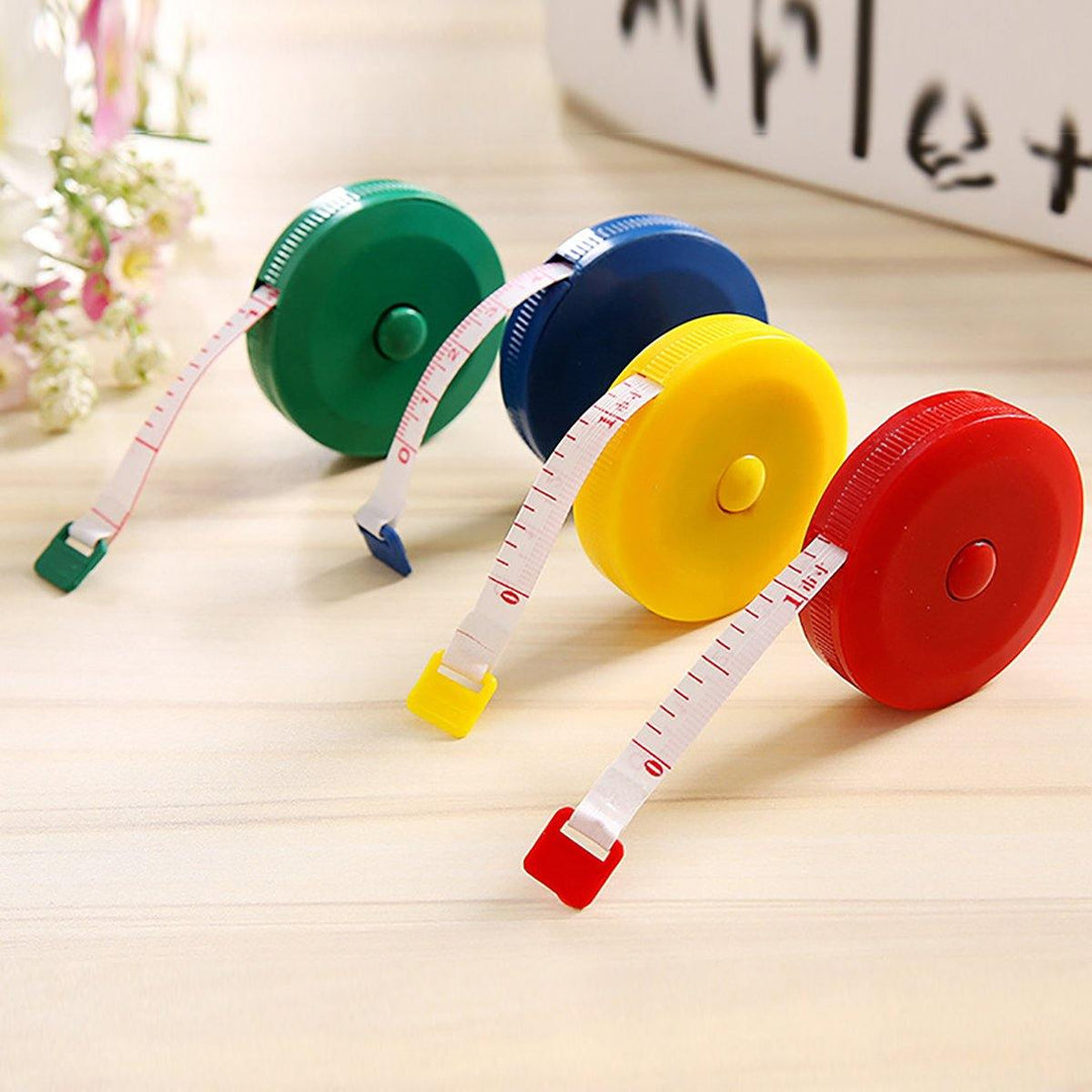 Portable 1.5M Auto Mini Retractable Ruler Measure Tape Sewing Cloth Tailor Body - MRSLM