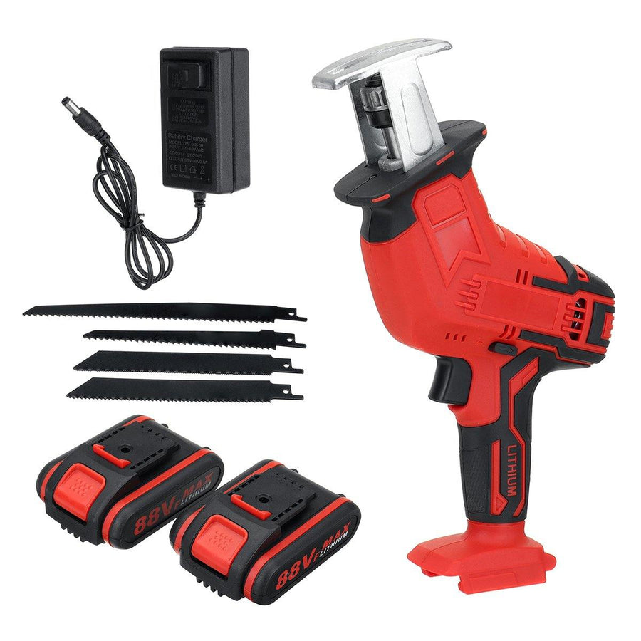 88VF Electric Reciprocating Saw Outdoor Cordless Portable Saw Woodworking Cutter - MRSLM