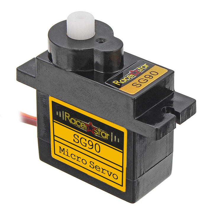 Racerstar SG90 9g Micro Plastic Gear Analog Servo For RC Helicopter Airplane Robot - MRSLM