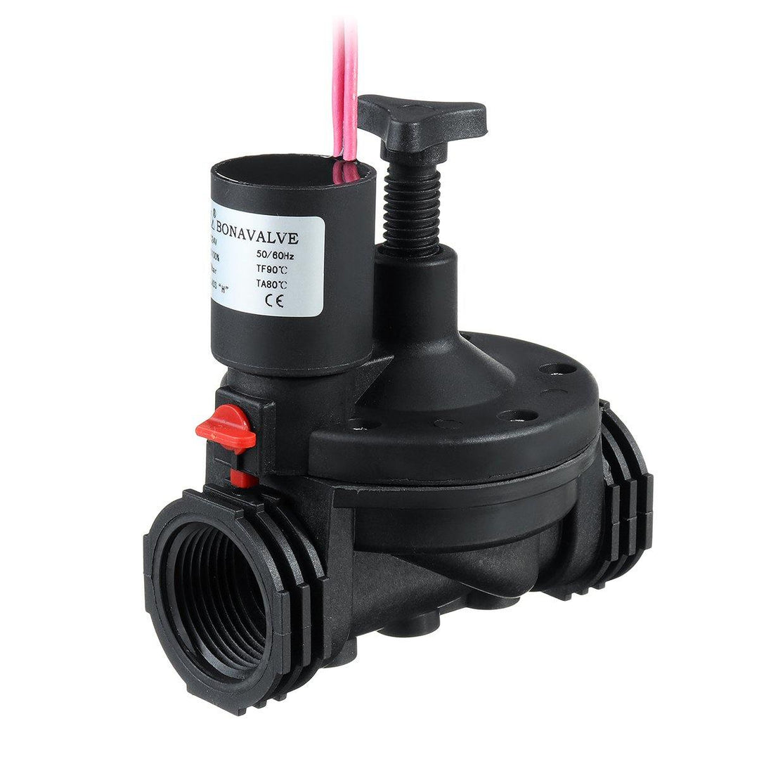 3/4 Inch AC 12/24V Industrial Water Irrigation Valve 24V AC Solenoid Valves Garden Controller - MRSLM