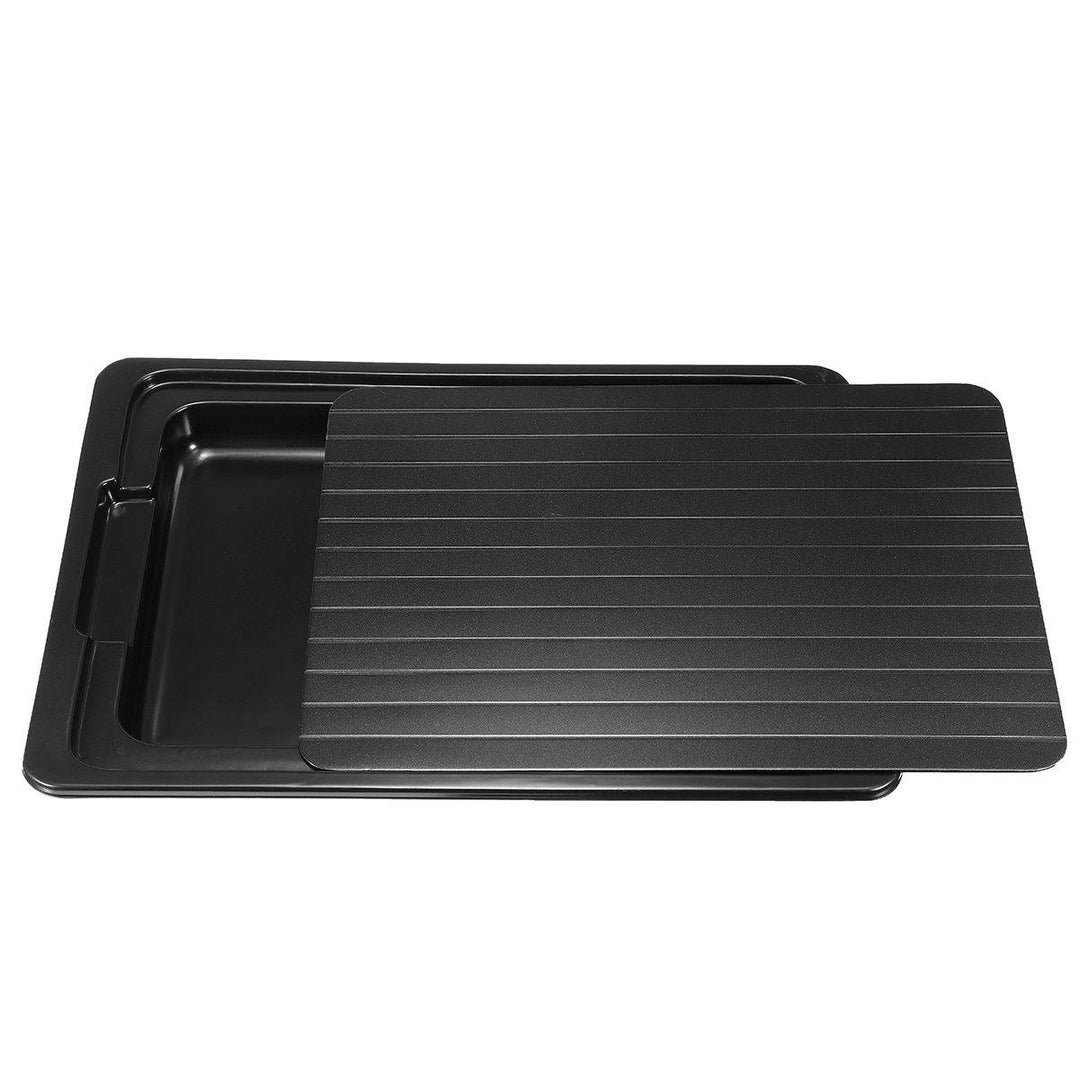 Defrosting Tray Thawing Plate Frozen Food Faster and Safer Way to Defrost Meat or Frozen Food Plate - MRSLM