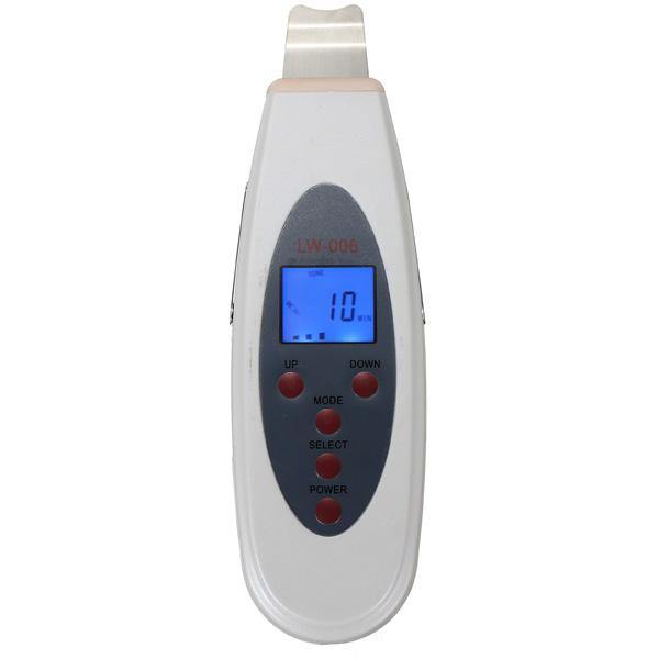 LW-006 Ultrasonic Skin Scrubber Facial Spa Massager Machine Equipment Exfoliating Blackhead - MRSLM