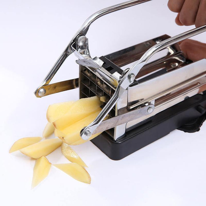 Stainless Steel French Fry Potato Vegetable Cutter Maker Slicer Chopper Cutter Slicer Chipper Cucumber Slice Cut Kitchen Gadgets - MRSLM