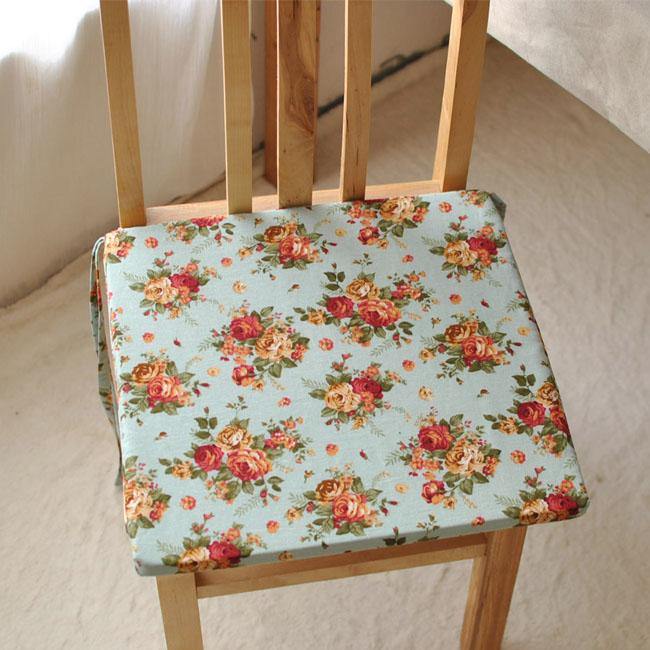 40x40cm Bohemia Style Sponge Cotton Linen Office Home Chair Seat Cushion Mat Home Decor - MRSLM