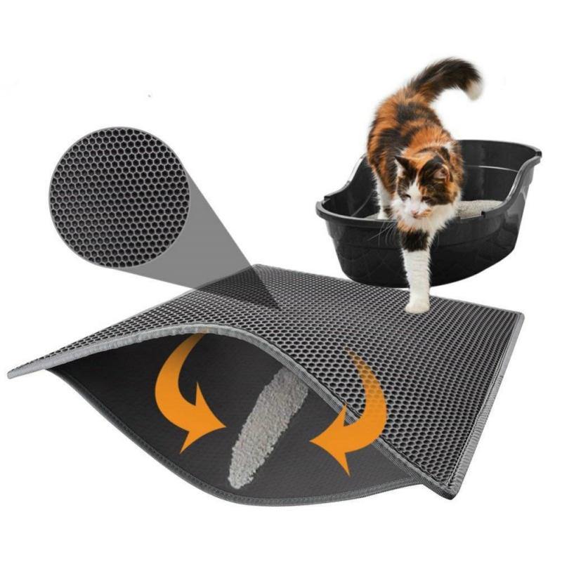 Cat Litter Pad Honeycomb Cat Pad Waterproof Urine Proof Pad Pet Supplies - MRSLM