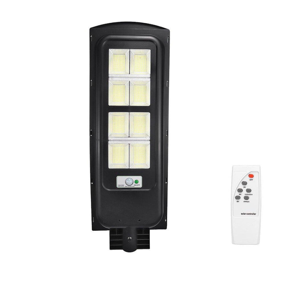 208/416/624/832 LED Solar Power Street Light PIR Motion Sensor Wall Lamp Remote - MRSLM