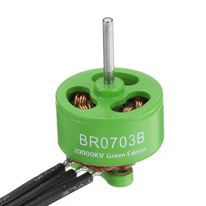 Racerstar 0703 BR0703B Green Edition 20000KV 15000KV Brushless Motor For FPV Racing RC Drone - MRSLM