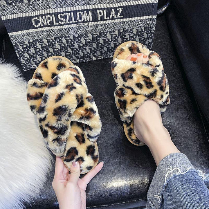 Parent-child Home Non-slip Cotton Slippers For Spring And Autumn - MRSLM