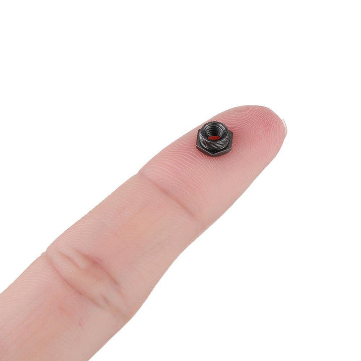 20 PCS Flywoo Plating Carbon Steel M3 Press Hexagonal Screw Insert Lock Nut for RC Drone FPV Racing - MRSLM